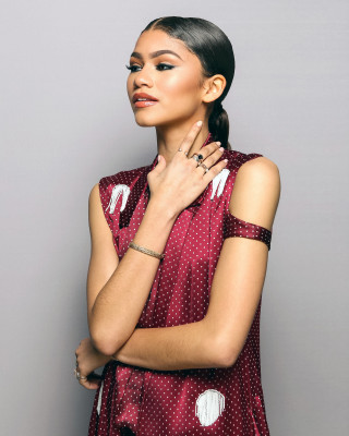 Zendaya by Michael Rowe for Black Women in Hollywood Luncheon in LA 02/25/2016