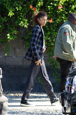 Zendaya - Burank Studio in Los Angeles 10/31/2019
