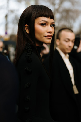 Zendaya at Schiaparelli Haute Couture SS 2024 Show at Paris 01/22/24