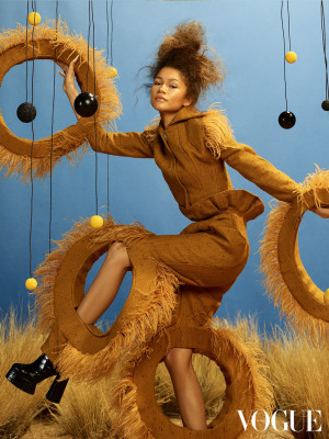 Zendaya by Djeneba Aduayom for Vogue Hong Kong // 2020