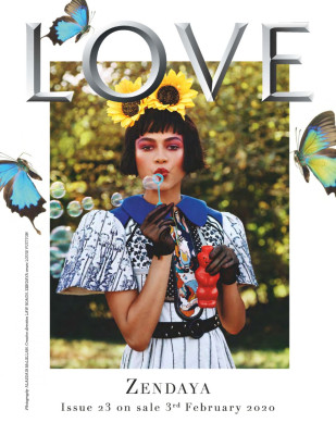 ZENDAYA in Love Magazine, February 2020