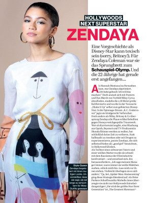 Zendaya – Jolie Magazine June 2019 Issue