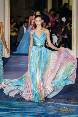 Zhenya Katava - Zuhair Murad Spring/Summer 2019 Couture Fashion Show in Paris 