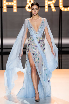 Zhenya Katava - Ralph &amp; Russo Spring/Summer 2019 Couture Fashion Show in Paris