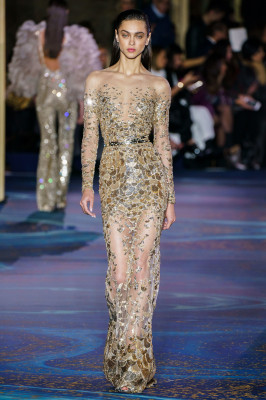 Zhenya Katava - Zuhair Murad Spring/Summer 2019 Couture Fashion Show in Paris 