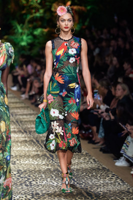 Dolce &amp; Gabbana Spring/Summer 2020 Fashion Show in Milan