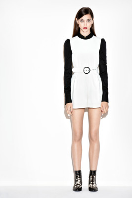 Zhenya Katava - photoshoot for RACHEL ZOE PRE-FALL LOOKBOOK