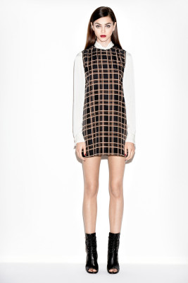 Zhenya Katava - photoshoot for RACHEL ZOE PRE-FALL LOOKBOOK