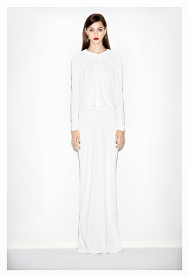 Zhenya Katava - photoshoot for RACHEL ZOE PRE-FALL LOOKBOOK