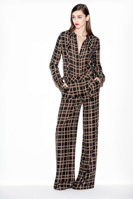Zhenya Katava - photoshoot for RACHEL ZOE PRE-FALL LOOKBOOK