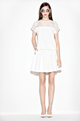 Zhenya Katava - photoshoot for RACHEL ZOE PRE-FALL LOOKBOOK