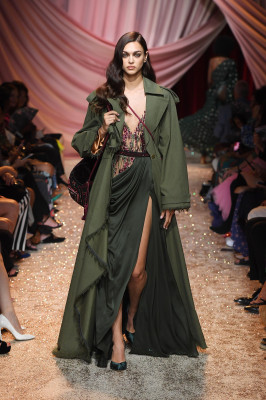 Ulyana Sergeenko Couture Fall/Winter 2019 Fashion Show in Paris