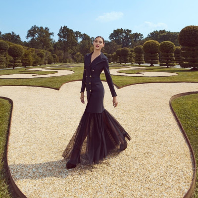 Zhenya Katava for CHIARA BONI La Petite Robe