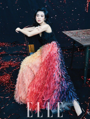 Ziyi Zhang - Elle China 2017