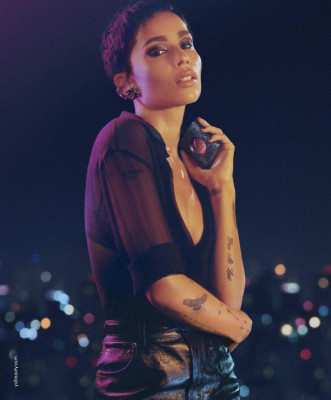 Zoe Kravitz - Yves Saint Laurent Black Opium