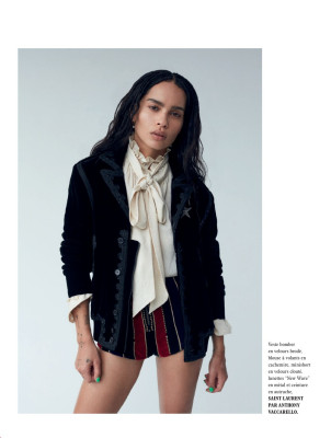 Zoe Kravitz – L’Officiel Paris February 2019