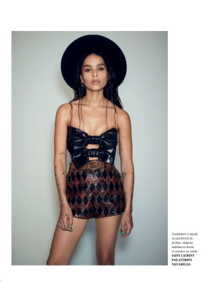 Zoe Kravitz – L’Officiel Paris February 2019