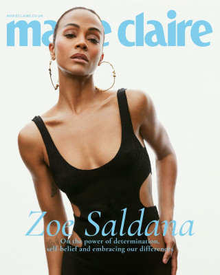 Zoe Saldana ~ Marie Claire UK January 2023