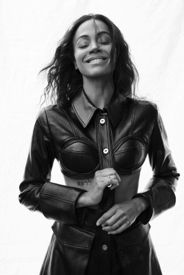 Zoe Saldana ~ Marie Claire UK January 2023