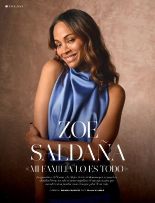 Zoe Saldana for Hola! México 15-05-2025