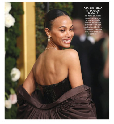 Zoe Saldana for Hola! México 15-05-2025