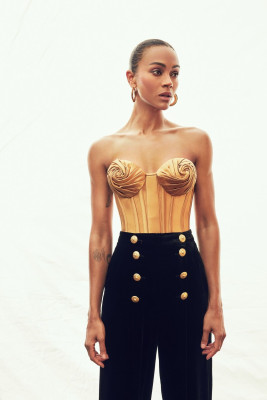 Zoe Saldana ~ Marie Claire UK January 2023