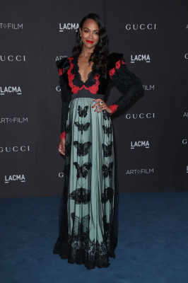 Zoe Saldana - LACMA Art + Film Gala in Los Angeles 11/02/2019