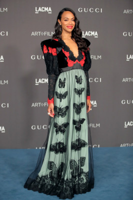 Zoe Saldana - LACMA Art + Film Gala in Los Angeles 11/02/2019