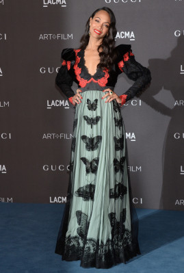 Zoe Saldana - LACMA Art + Film Gala in Los Angeles 11/02/2019