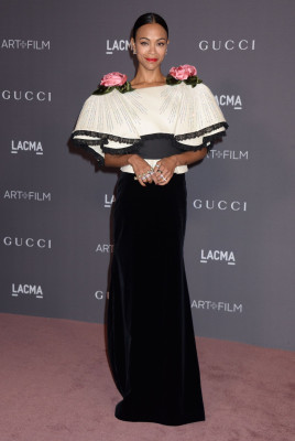Zoe Saldana – 2017 LACMA Art and Film Gala in Los Angeles
