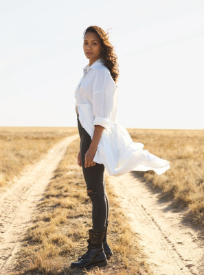 Zoe Saldana - People Magazine October 2019