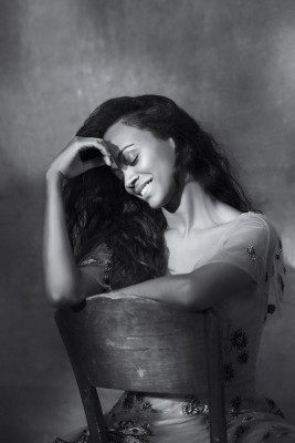 ZOE SALDANA at a Photoshoot, 2019