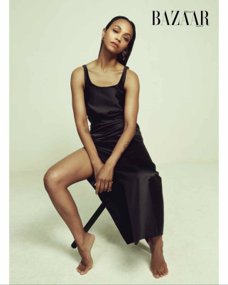 Zoe Saldana for Harper&#039;s BAZAR oct 2023