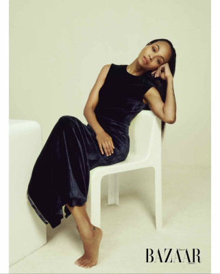 Zoe Saldana for Harper&#039;s BAZAR oct 2023