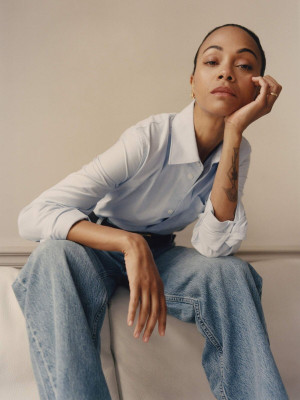Zoe Saldana ~ Net-a-porter August 2023