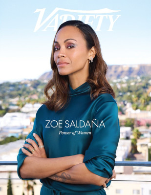 Zoe Saldana for Variety Magazine Power of Women Issue 2024