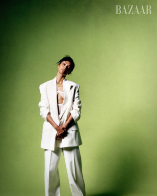 Zoe Saldana – for Harper&#039;s Bazaar Magazine, February 2025