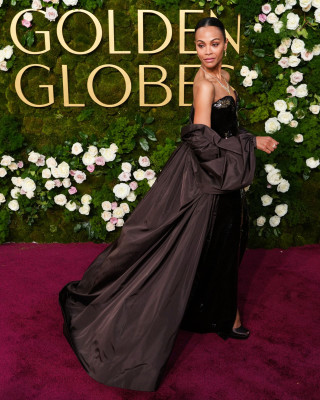 Zoe Saldana – Golden Globe Awards 2025