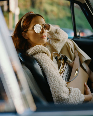 Zoey Deutch for Fendi Campaign || Summer 2020