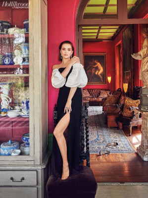 ZOEY DEUTCH and LUCY BOYNTON in The Hollywood Reporter, 08/07/2019