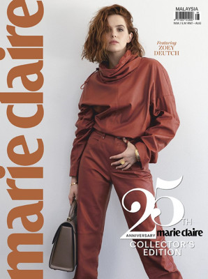 ZOEY DEUTCH in Marie Claire Magazine, Malaysia August 2019