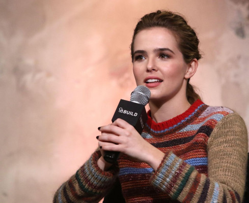 Zoey Deutch at AOL Build in NYC