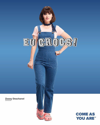 Zooey Deschanel – Crocs “Come As You Are” Campaign 2019