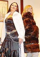 Дизайнер Анна Бродская представила коллекцию нарядов из меха