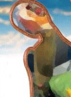 В бутике «Сады Сальвадора» открылась инсталляция Виолетты Литвиновой