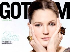 Дрю Берримор в журнале Gotham