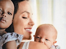 Анжелина Джоли и Николь Ричи пожертвовали одежду своих детей