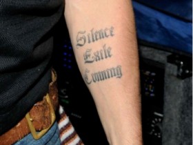 Джонни Депп обзавелся новой татуировкой