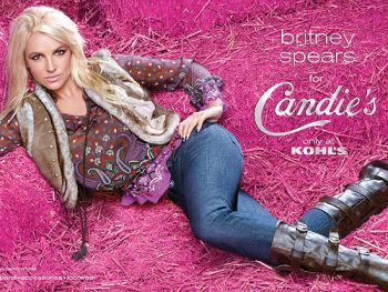 Бритни Спирс в осенней кампании Candie’s