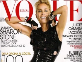 Шэрон Стоун в испанском Vogue